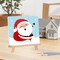 4 Pack Framed Paint by Numbers Kit for Kids,Christmas Painting Kits for Kids Ages 4-8,Easy Paint by Number Kids Paint for Beginner,DIY Acrylic Oil Painting Kit for Wall Decor(8X8inch)